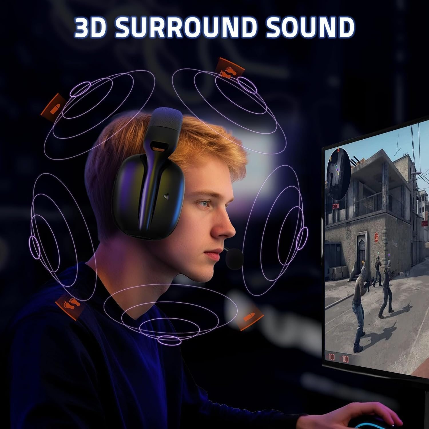 Attack Shark L80 Pro 7.1 Wireless Headset